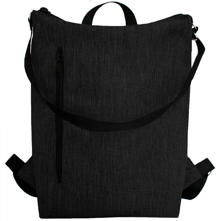 variálható fekete 3 az 1-ben vízlepergető hátizsák